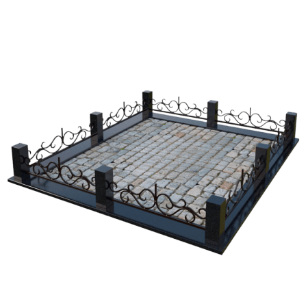 Кованая ограда КО-4